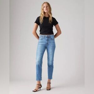 LEVIS WEDGIE STRAIGHT ANKLE WOMEN'S JEANS